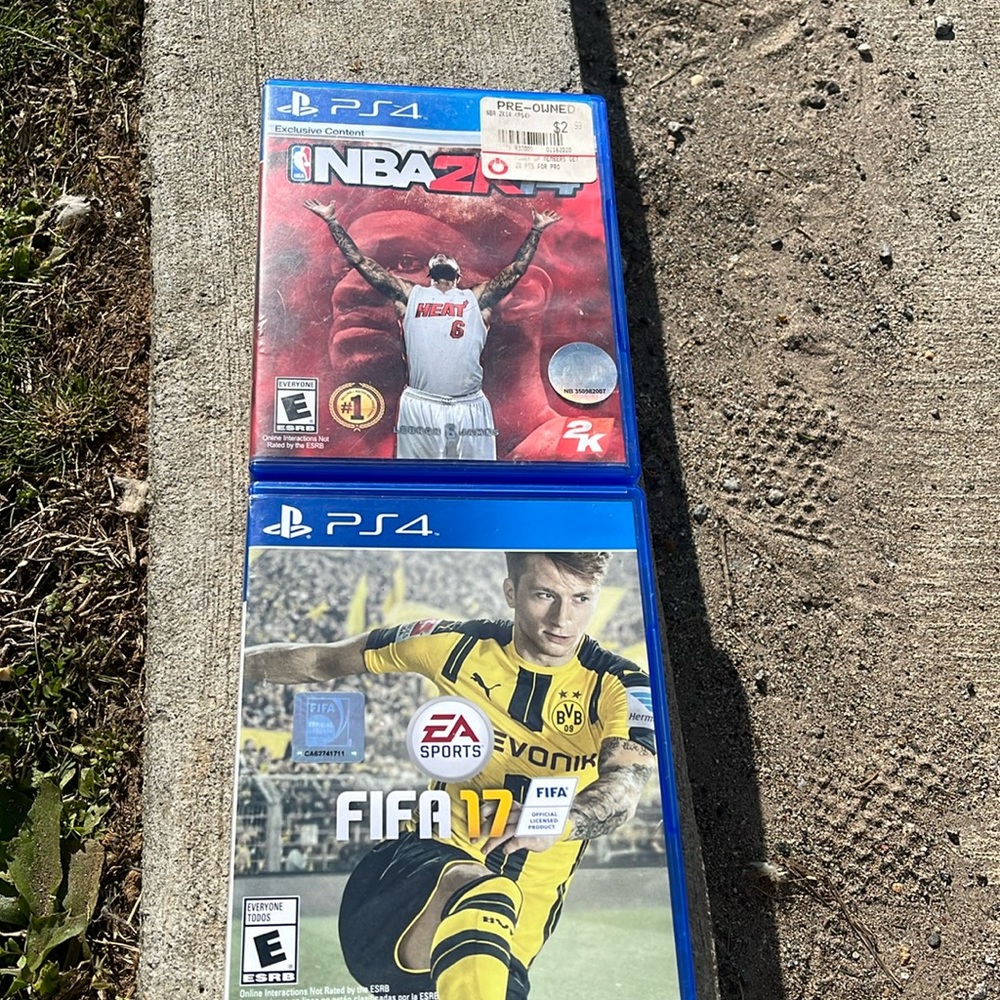 2 sports games for ps4